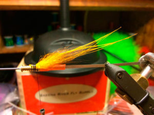 Yellow Tailed Shrimp - Fly Tying