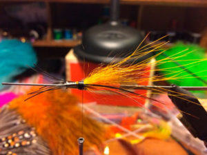 Yellow Tailed Shrimp - Fly Tying