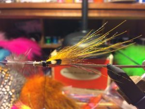 Yellow Tailed Shrimp - Fly Tying