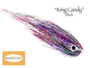 Kings Candy Black Baitfish Pattern
