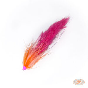 Skeena River Lodge Tube Leech Fly - Pink